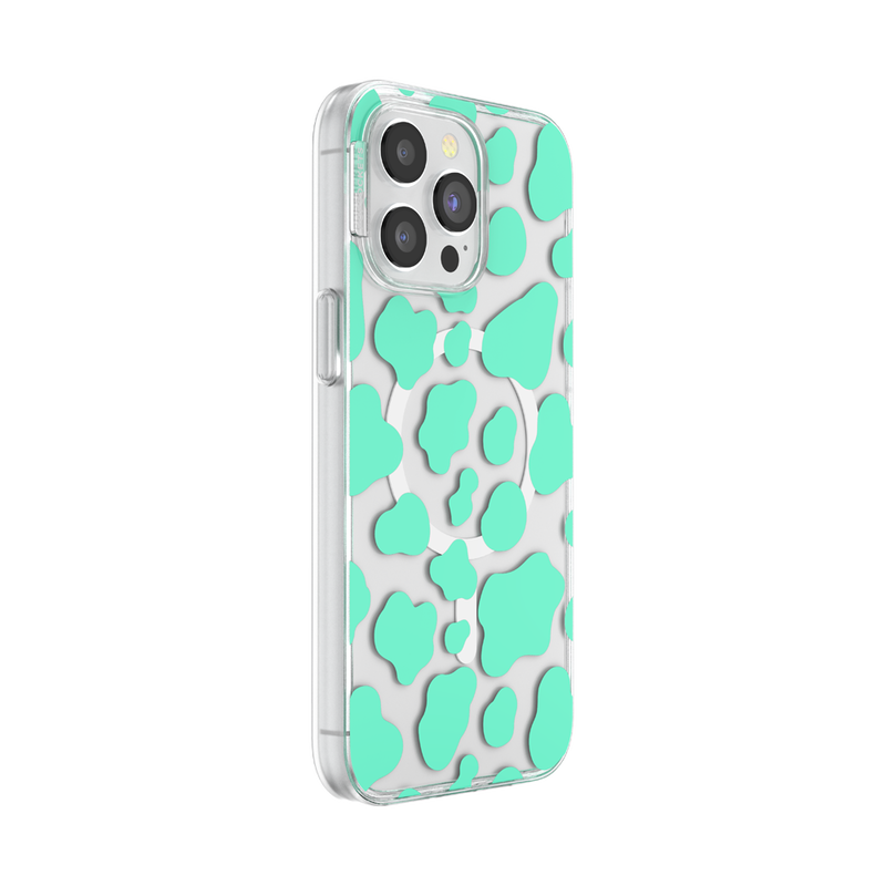 Turquoise Cow Cow — iPhone 15 Pro Max MagSafe Case image number 1